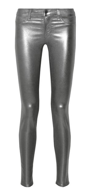JBrand broek zilveren coating